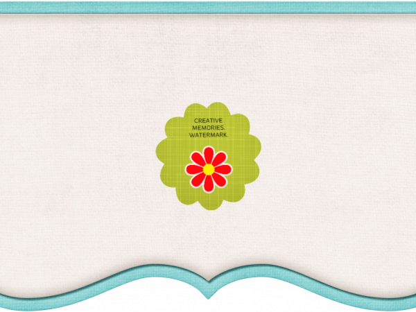 Taste Of Spring Journal Turquoise - CREATIVE MEMORIES