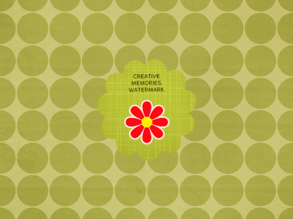 Green Paper Spring - CREATIVE MEMORIES