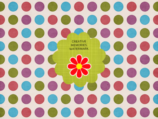 Spring Purple Green - CREATIVE MEMORIES