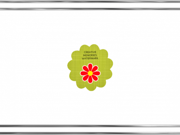 Achievement Frame Double Rectangle Silver - CREATIVE MEMORIES