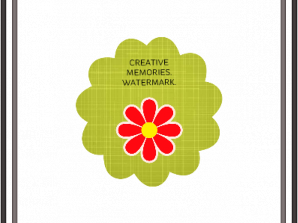 Achievement Frame Portrait Double Black Gray - CREATIVE MEMORIES