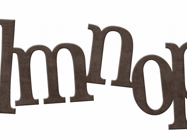 Alphabet Black Banner - CREATIVE MEMORIES