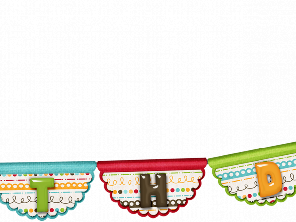 Birthday Coloured Banner - CREATIVE MEMORIES