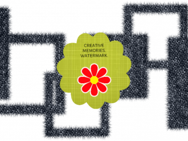 Black Fabric Squares - CREATIVE MEMORIES