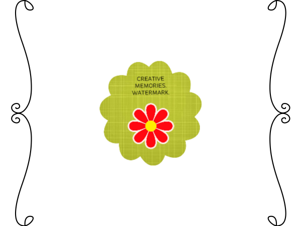 Black Fancy Bracket - CREATIVE MEMORIES