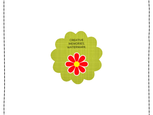 Black Outline Square - CREATIVE MEMORIES