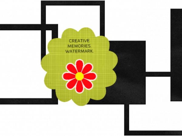 Black Square Ribbon - CREATIVE MEMORIES