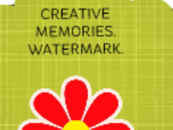 Blue Donut Banner - CREATIVE MEMORIES