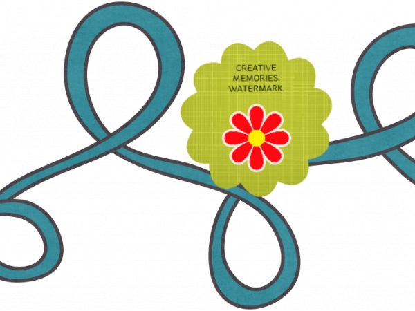 Blue Loop Ribbon - CREATIVE MEMORIES