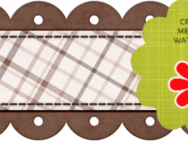 Brown Lace Ribbon - CREATIVE MEMORIES