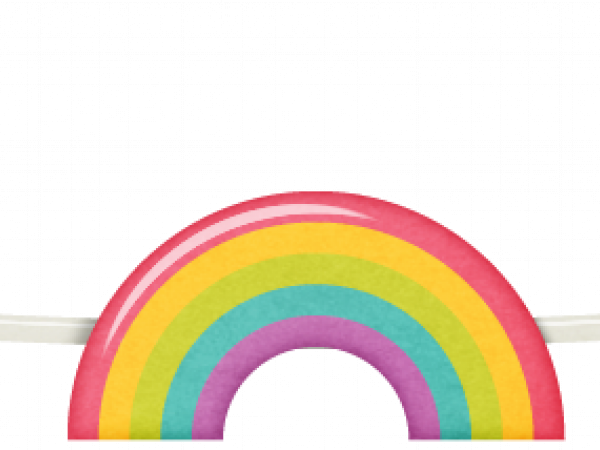 Coloured Rainbows Banner - CREATIVE MEMORIES