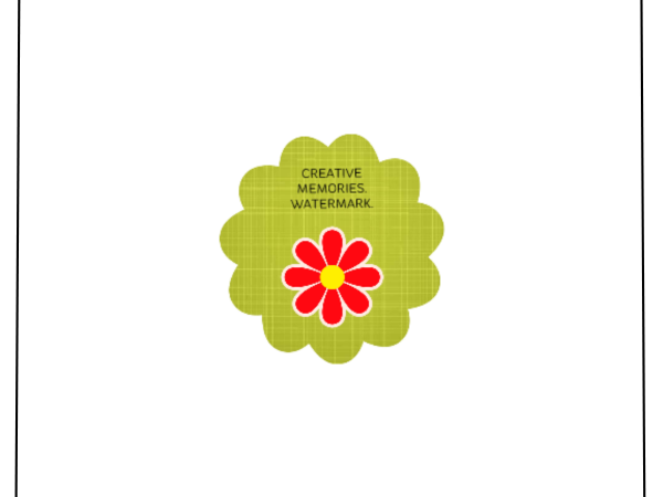 Doodle Square Design - CREATIVE MEMORIES