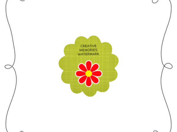 Dotted Lines Swirl - CREATIVE MEMORIES