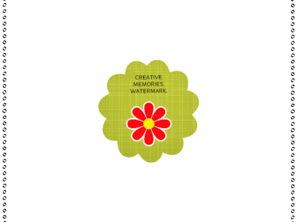 Dotted Outline Square (1). CREATIVE MEMORIES