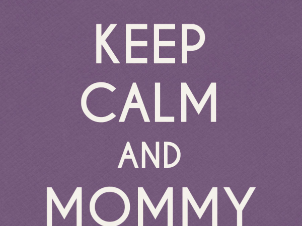 Keep Calm And Mommy On - PURPLE -- CREATIVE MEMORIES