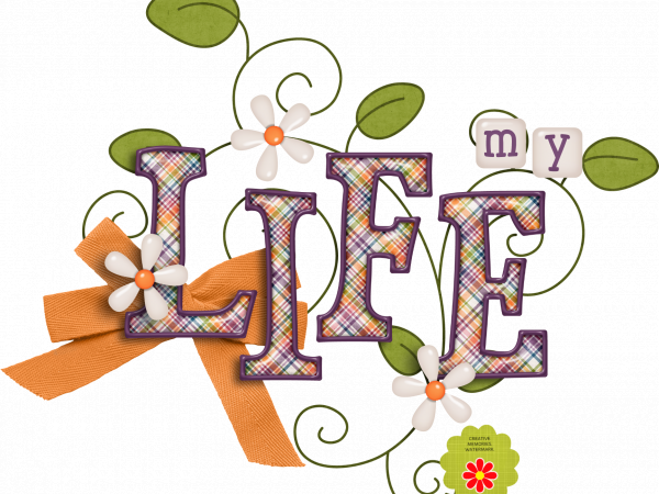 A Life Expressed Word Art My Life - CREATIVE MEMORIES
