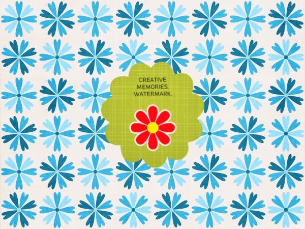 Blue Blossom White - CREATIVE MEMORIES