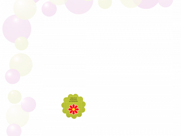 Balloon Bubbles Corner - CREATIVE MEMORIES