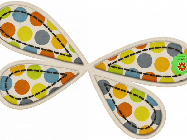 Colourful Dots Butterfly - CREATIVE MEMORIES