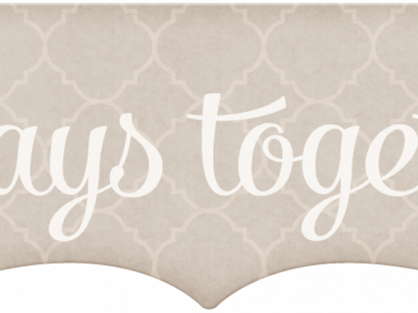 Wedding Story Brown Word Art Always Together - CREATIVE MEMORIES - WEDDINGS