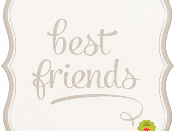 Wedding Story. Brown Word Art. Best Friends - CREATIVE MEMORIES - WEDDINGS