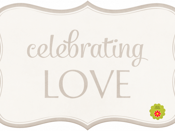 Wedding Story Brown Word Art Celebrating Love - CREATIVE MEMORIES - WEDDINGS
