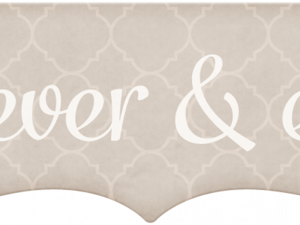 Wedding Story Brown Word Art Forever And Ever - CREATIVE MEMORIES - WEDDINGS