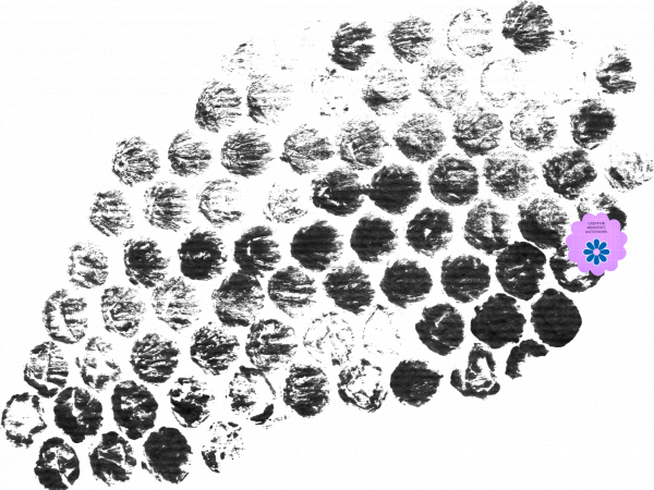 Black Texture Dots - CREATIVE MEMORIES