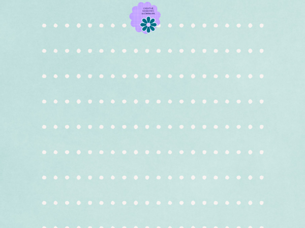 Blue Snowflake Page - CREATIVE MEMORIES