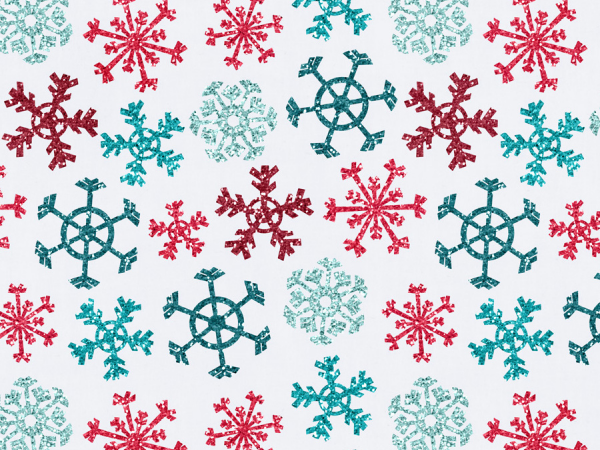 Colorful Snowflakes Page - CREATIVE MEMORIES