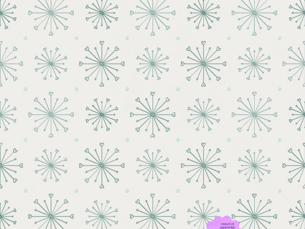 Snowflake Patterns Page - CREATIVE MEMORIES