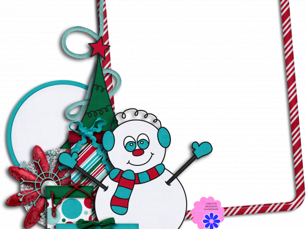 Snowman Christmas. Red - CREATIVE MEMORIES