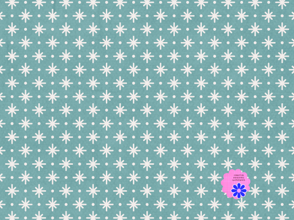 Tiny White Snowflakes On Blue - CREATIVE MEMORIES