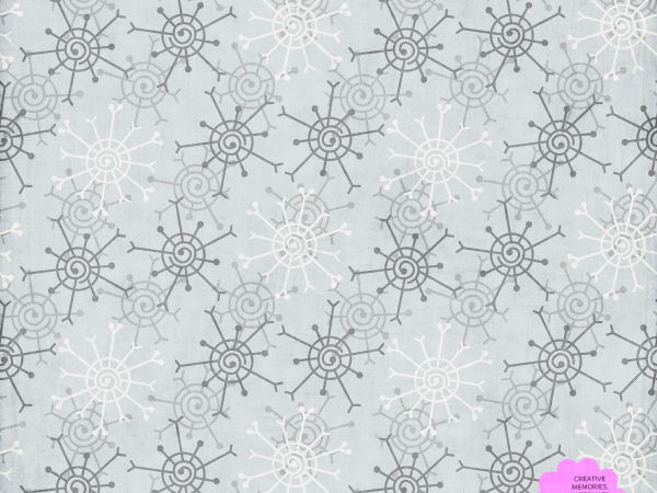 Snowflake White Christmas - CREATIVE MEMORIES