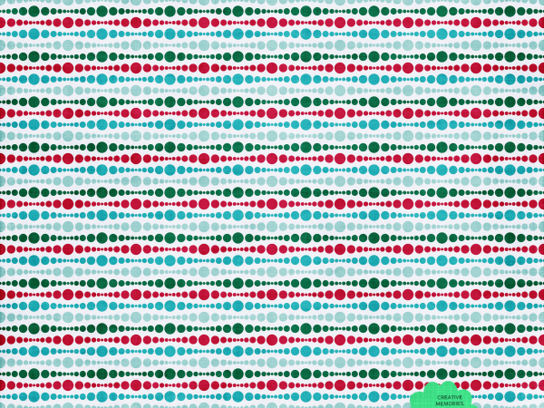 Ribbon Dots Christmas - CREATIVE MEMORIES