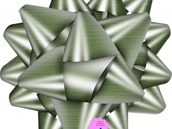 Christmas Bow Green - CREATIVE MEMORIES