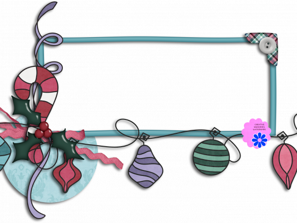 Christmas Ornaments Candy Cane - CREATIVE MEMORIES