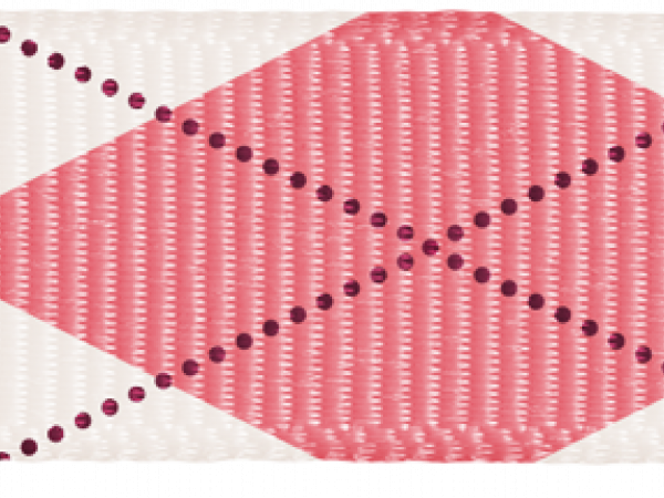 Pink Argyle Valentine - CREATIVE MEMORIES