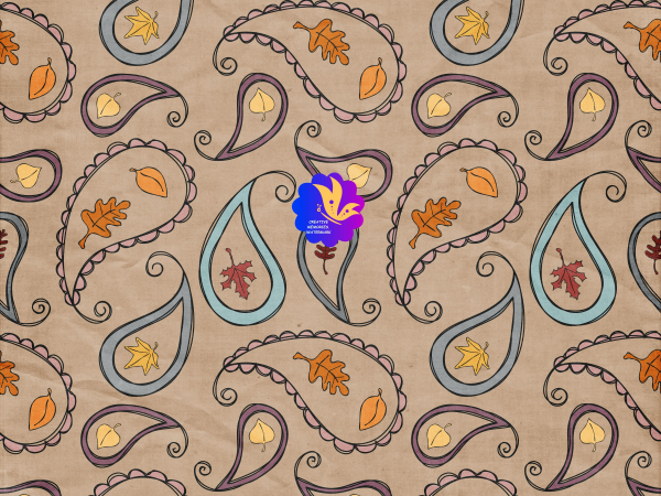 FREE PRINT: Autumn Fall Leaves Wallpaper. 1 - CREATIVE MEMORIES