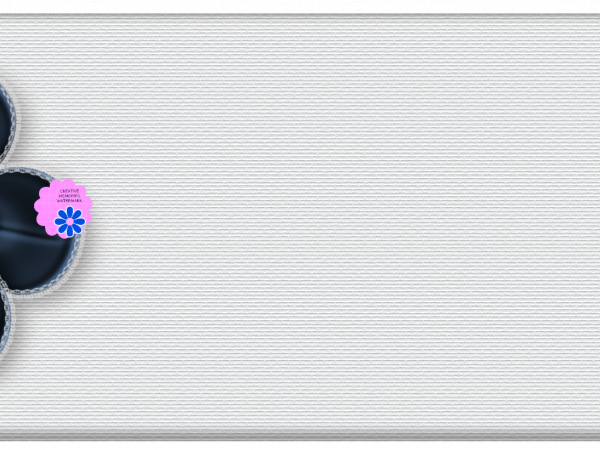 Black White Flower Tag - CREATIVE MEMORIES