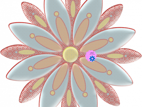 Blue Lace Flower - CREATIVE MEMORIES