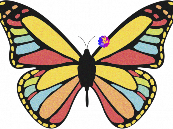 Butterfly Colourful Wings - CREATIVE MEMORIES
