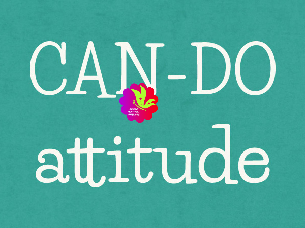Can Do Attitude. Blue - CREATIVE MEMORIES
