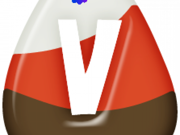 Capital V Candy Corn - CREATIVE MEMORIES
