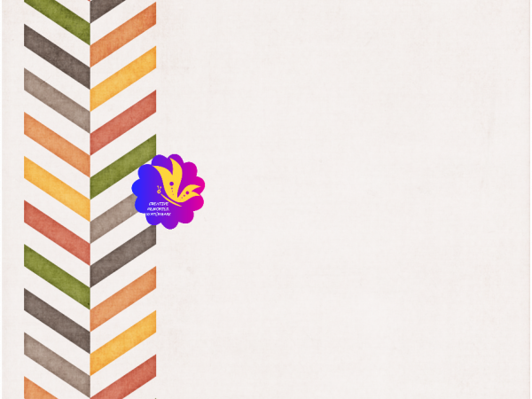 Chevron Autumn Colours. 2 - CREATIVE MEMORIES