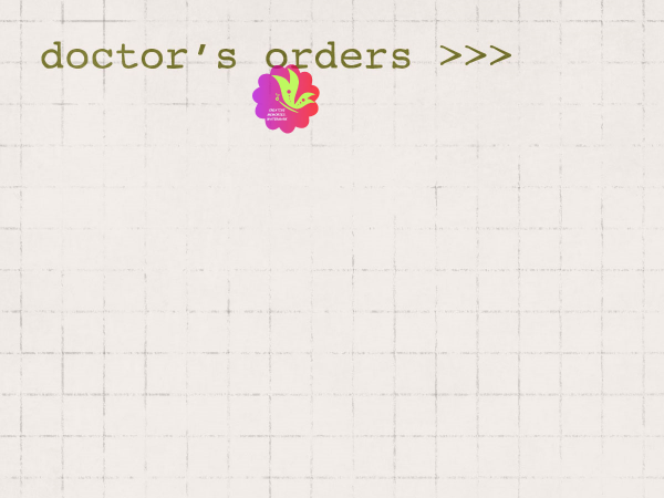 Doctors Orders Page - CREATIVE MEMORIES