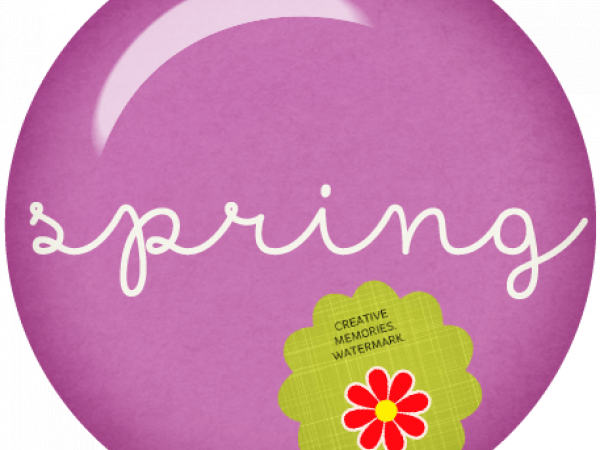 Goodbye Winter Word Flair Spring - CREATIVE MEMORIES