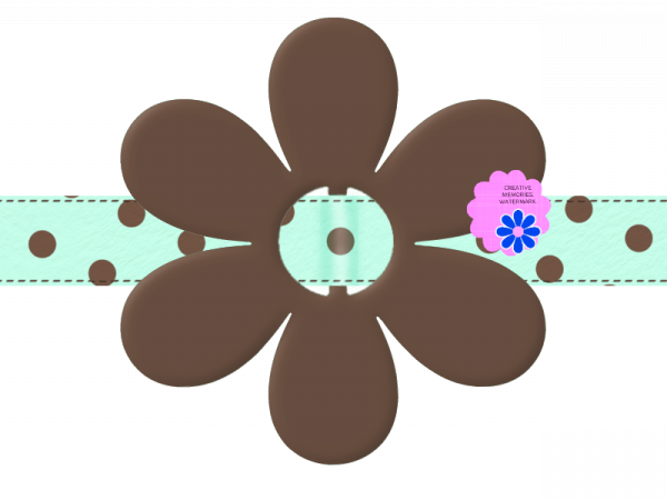Dots Flower Ribbon - CREATIVE MEMORIES