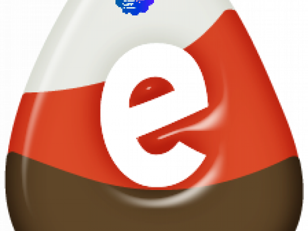 Lowercase E Candy Corn - CREATIVE MEMORIES