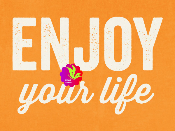 Enjoy Your Life. Orange - CREATIVE MEMORIES